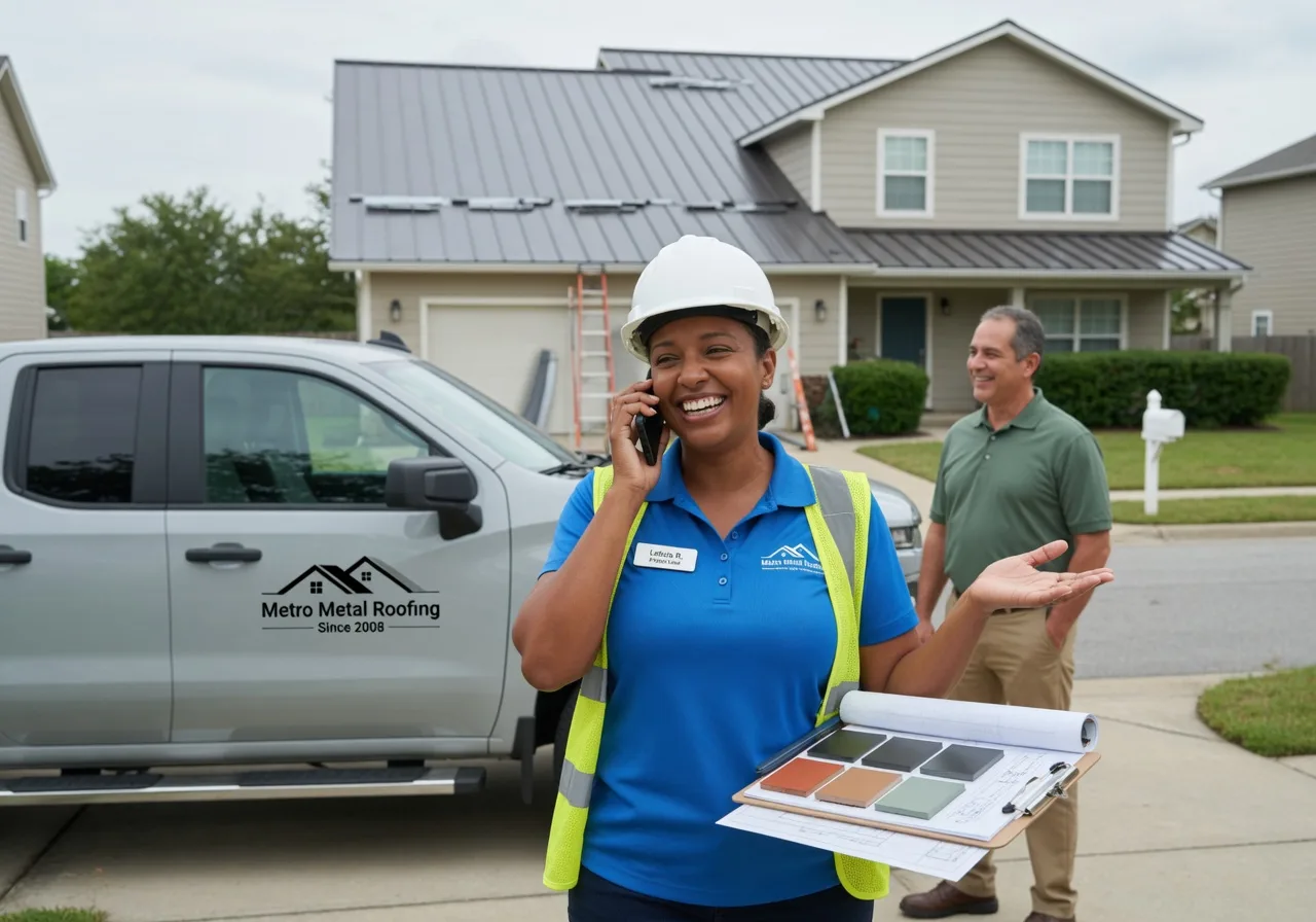 Storm Damage Metal Roof Repair in Rosewood, OH